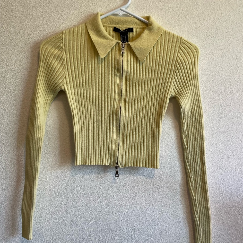 Yellow Collared Sweater